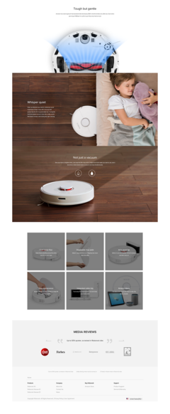 石頭科技產品網頁設計 融合創新與用戶體驗的數字化窗口